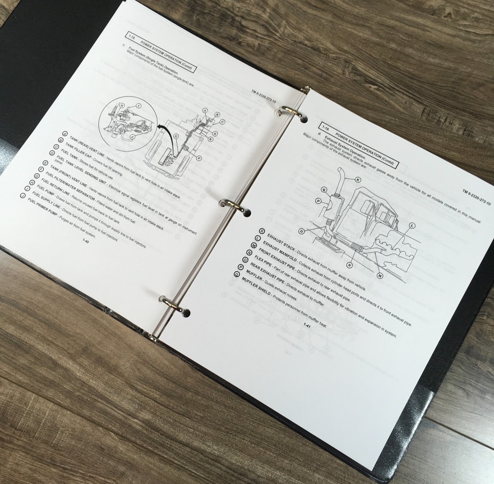 5 Ton 6x6 M923 M925 M927 M928 M929 Cargo Truck Parts Operators Manual Set Book - Image 13