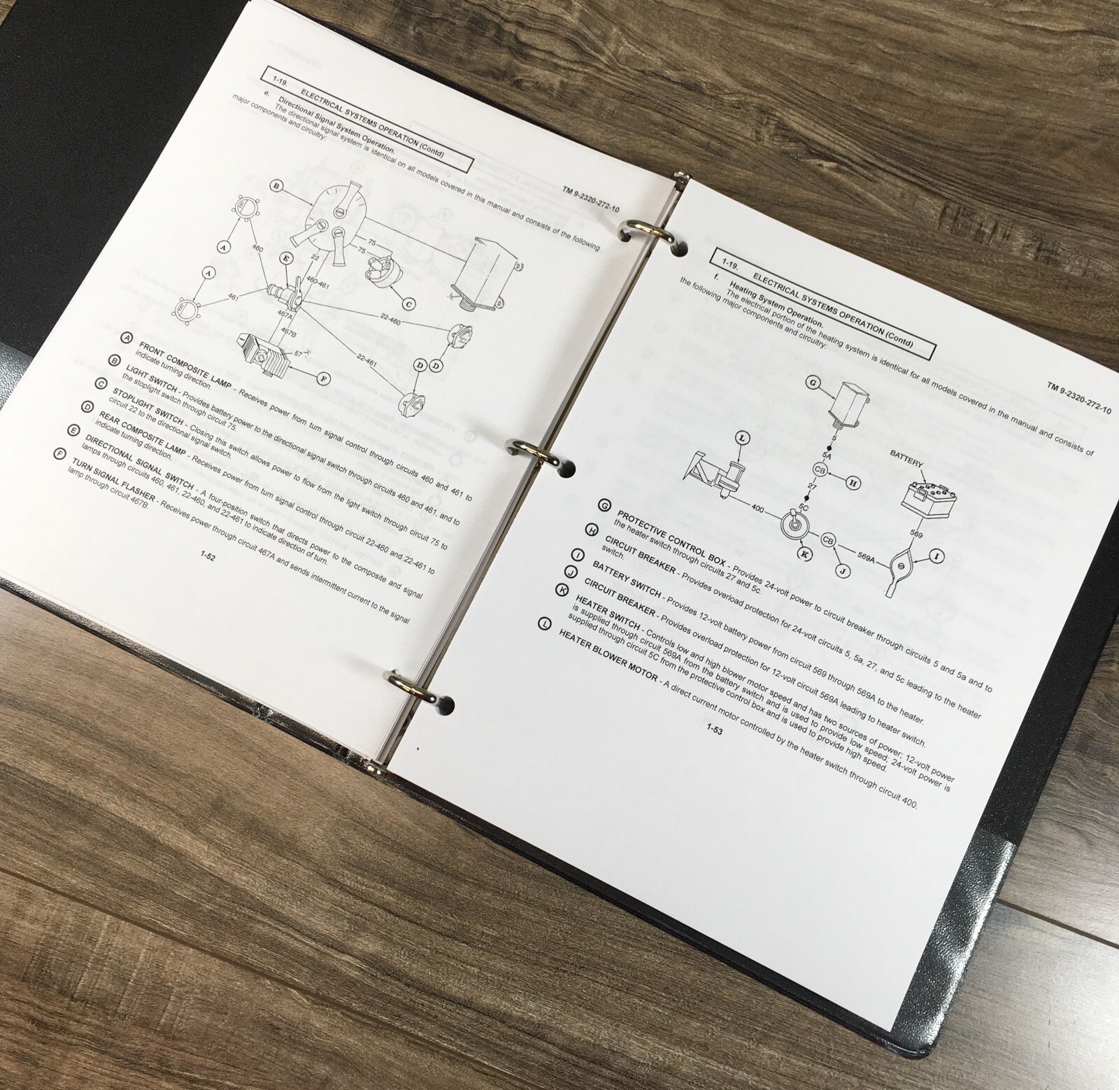 5 Ton 6x6 M923 M925 M927 M928 M929 Cargo Truck Parts Operators Manual Set Book - Image 14