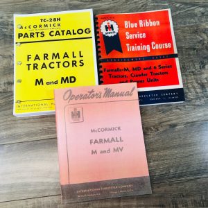 3 Farmall M Mv Service Parts Operators Manuals Owners Service International Ih