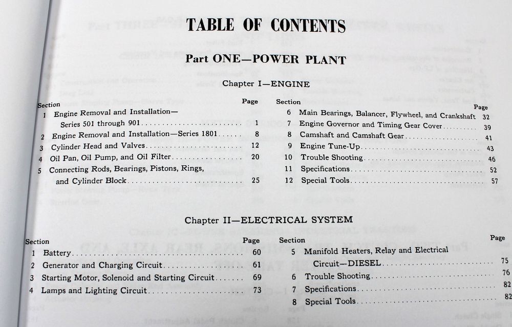 1962-65 Ford 2000 4000 Series Tractor Service Repair Shop Parts Manuals Catalog - Image 10