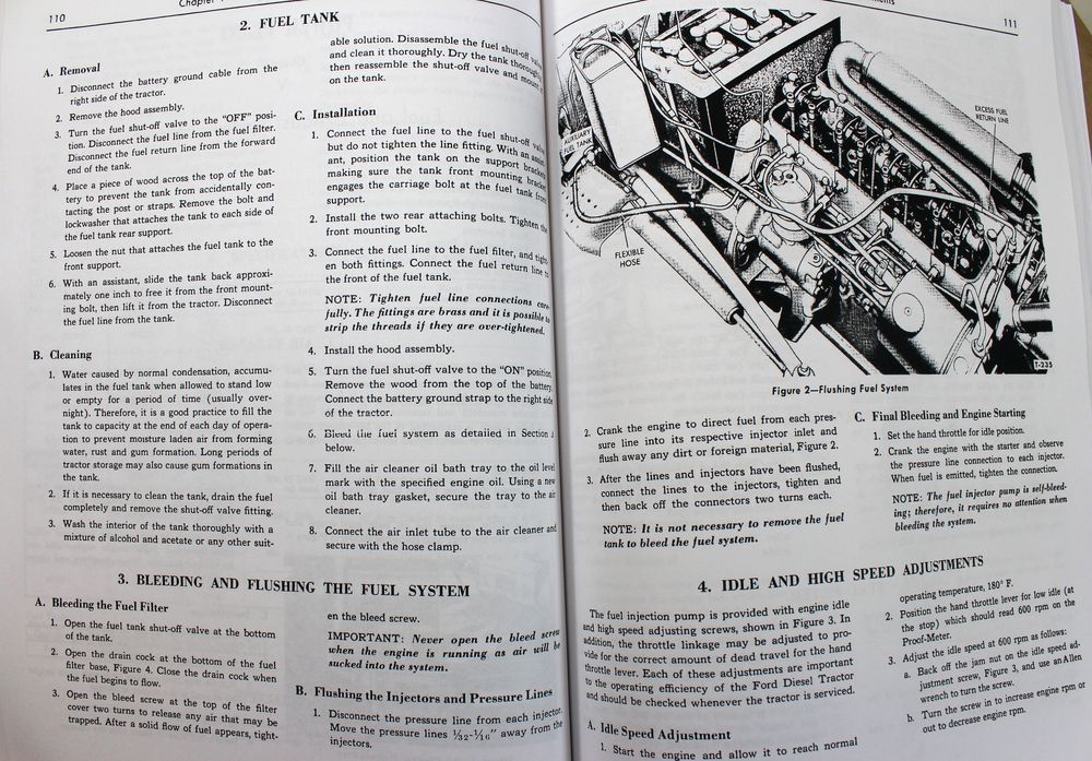 1962-65 Ford 2000 4000 Series Tractor Service Repair Shop Parts Manuals Catalog - Image 7