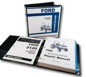 Ford New Holland 1920 2120 Tractor Service Repair Manual Shop With Supplement