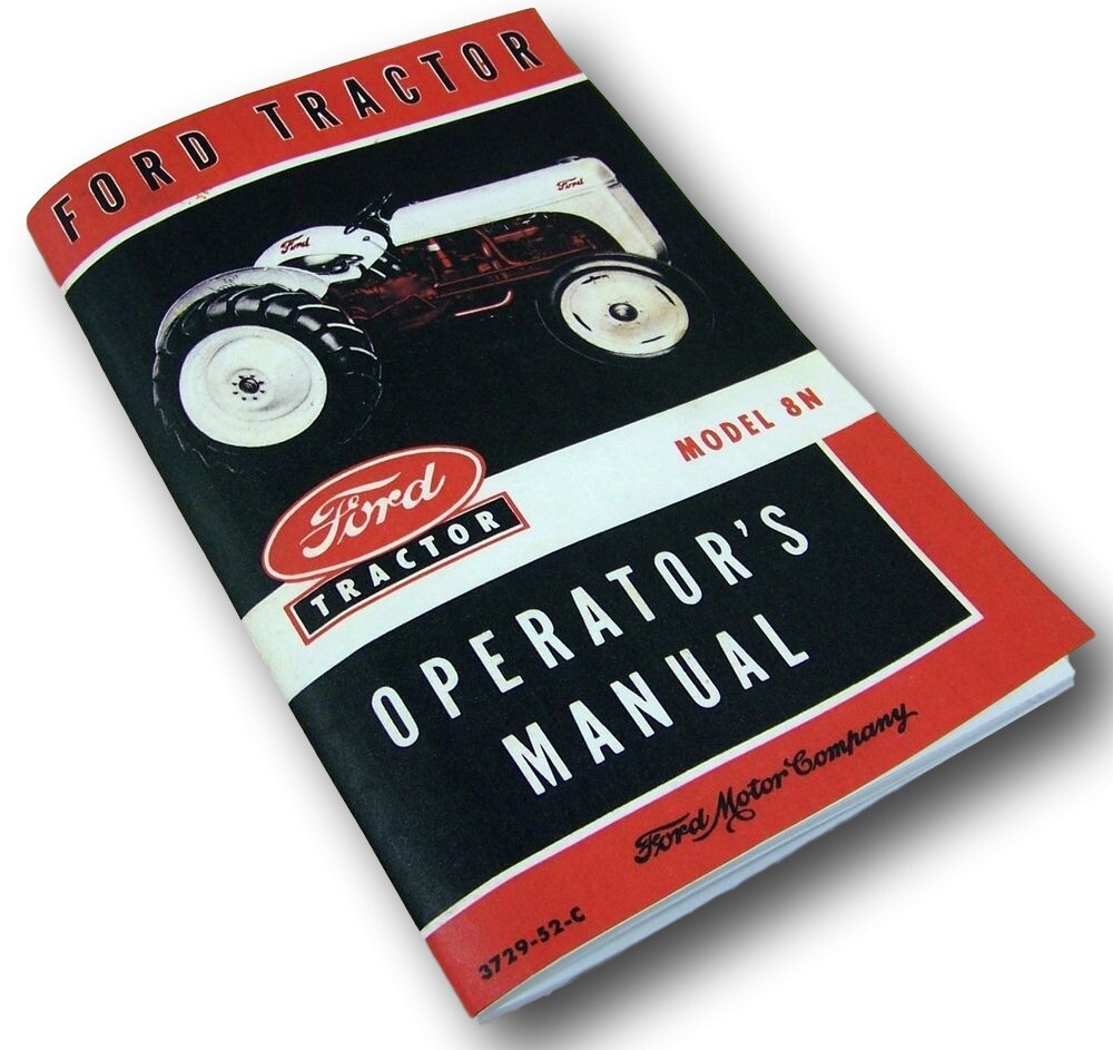 Ford 8N Tractor Set Owners Repair Assembly Parts Books 1948-1949 1950 51 1952 - Image 5