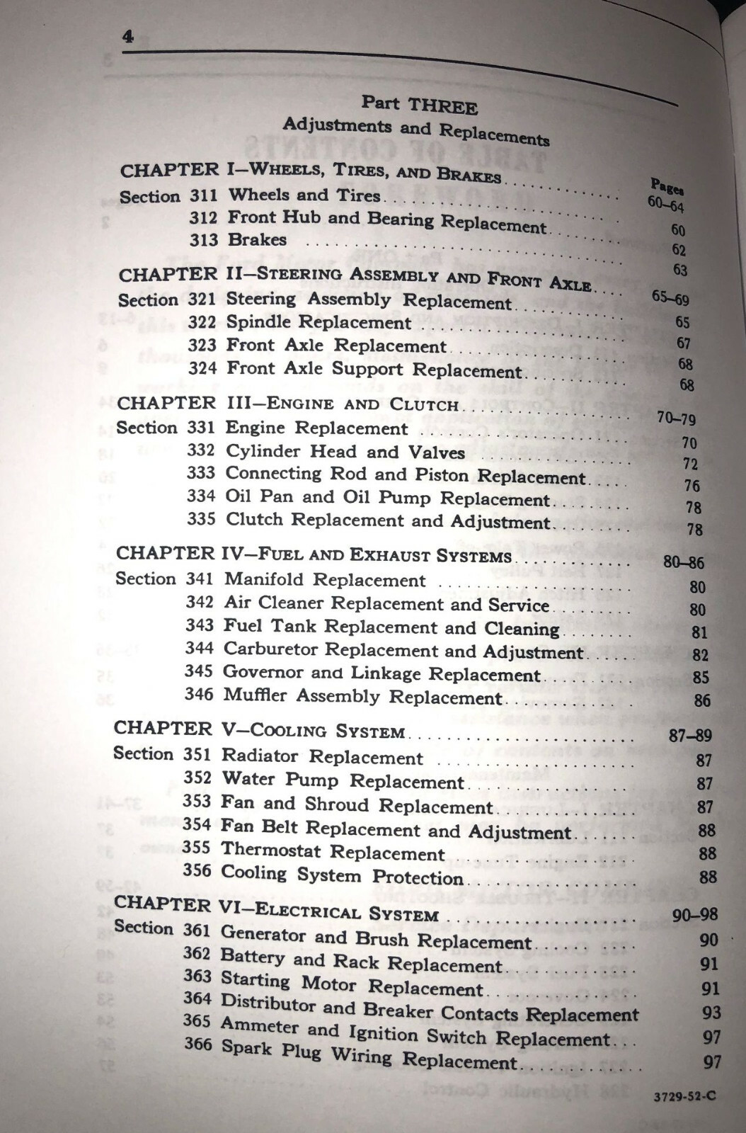 Ford 8N Tractor Set Owners Repair Assembly Parts Books 1948-1949 1950 51 1952 - Image 7