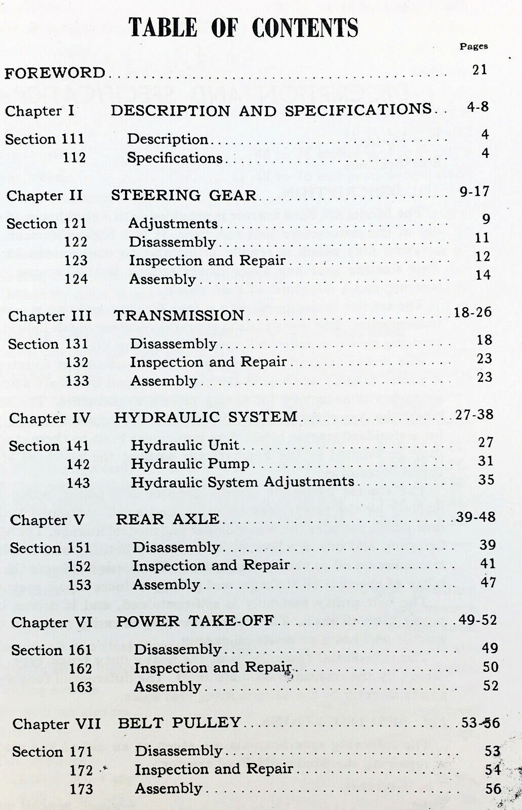 Ford 8N Tractor Set Owners Repair Assembly Parts Books 1948-1949 1950 51 1952 - Image 11