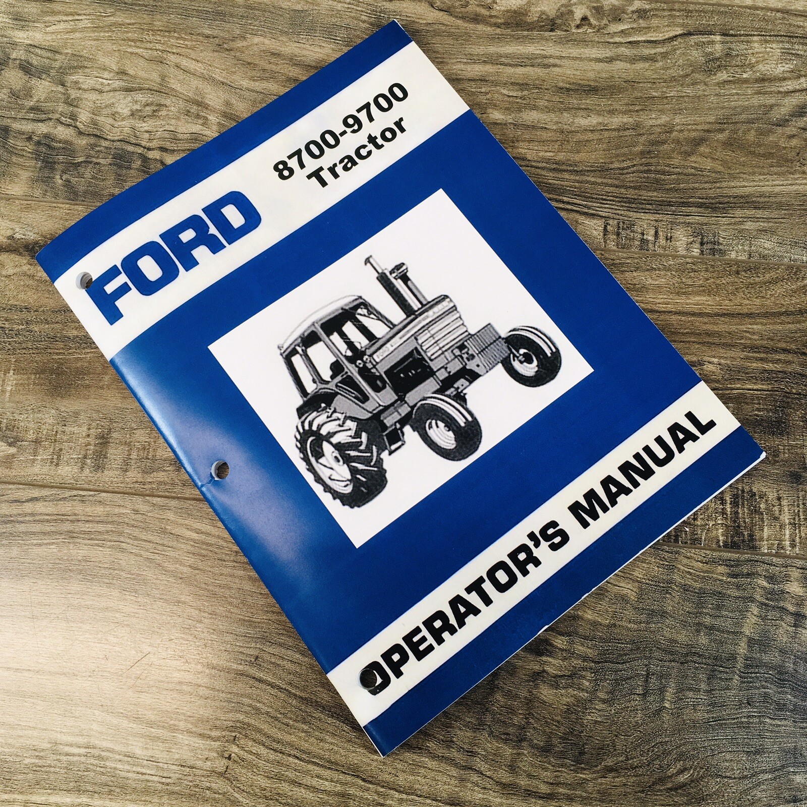 Ford 8700 9700 Tractor Service Parts Operators Manual Owners Repair Shop Set - Image 9