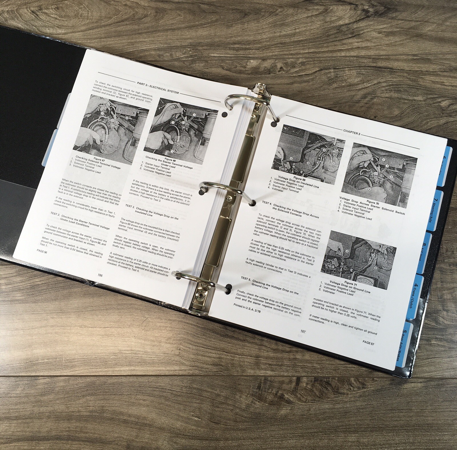 Ford 8700 9700 Tractor Service Parts Operators Manual Owners Repair Shop Set - Image 22