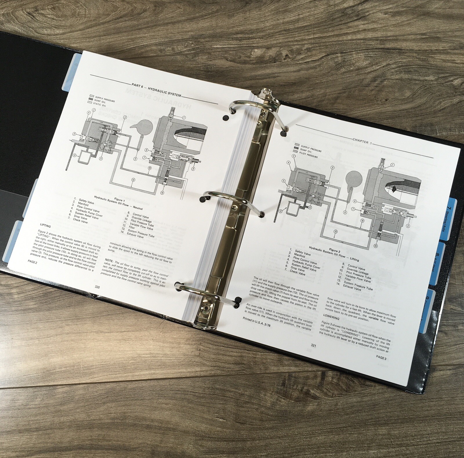 Ford 8700 9700 Tractor Service Parts Operators Manual Owners Repair Shop Set - Image 24