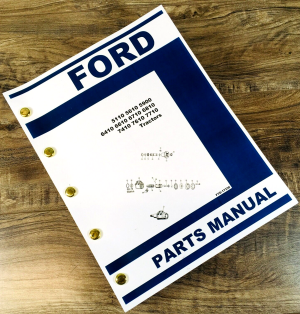 Ford Tractor 5610 6610 6710 7610 7710 7910 Parts Manual Catalog Exploded Views