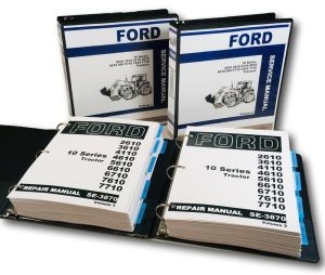 Ford Tractor 2610 3610 4110 4610 5610 Service Repair Shop Manual Technical Book