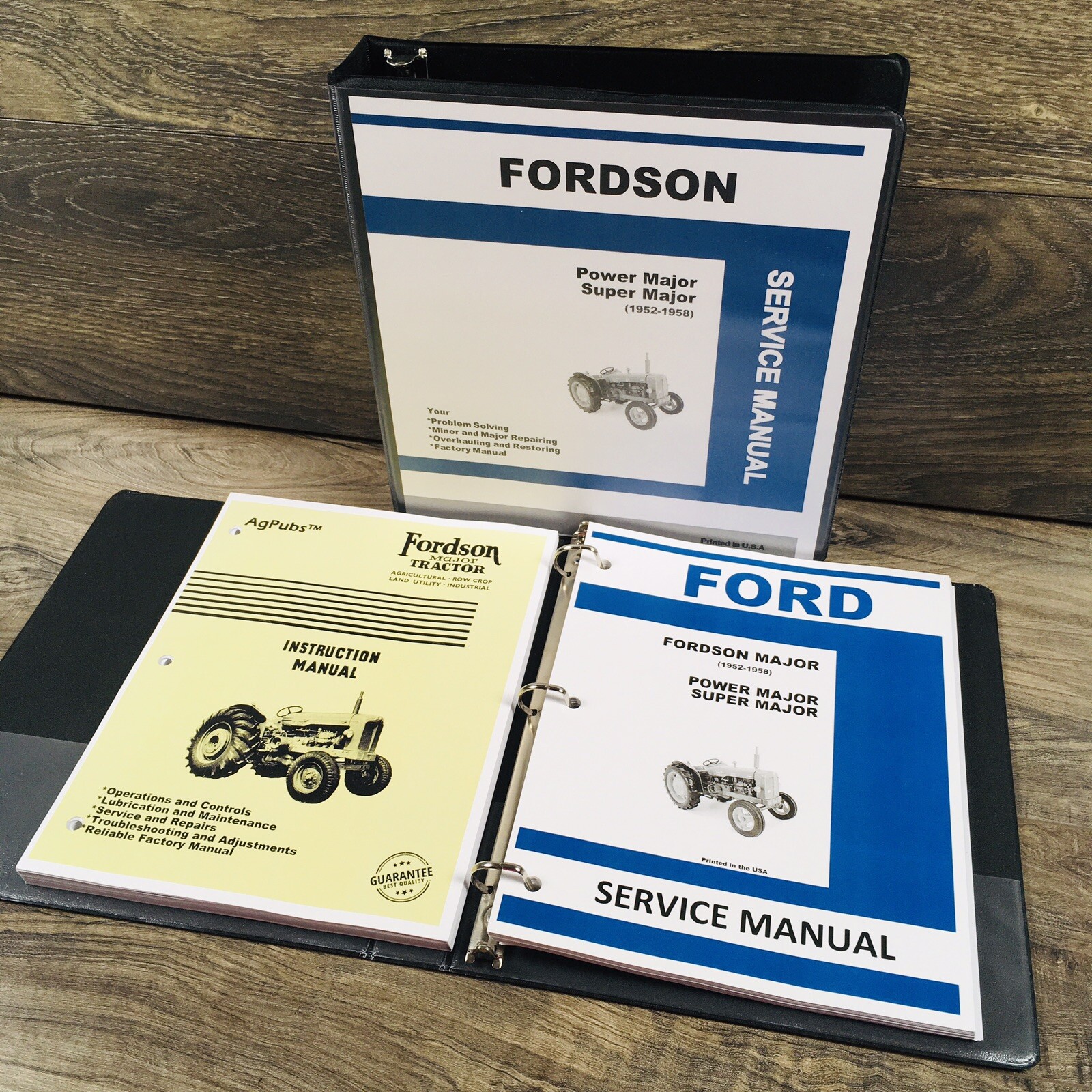 Ford Fordson Major Power Major Tractor Factory Service Repair Manual Shop Book