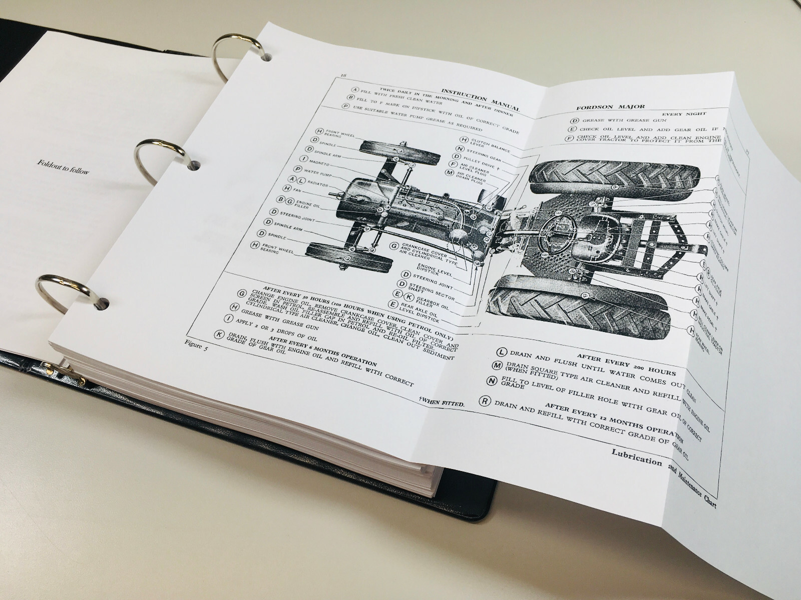 Ford Fordson Major Power Major Tractor Factory Service Repair Manual Shop Book - Image 5