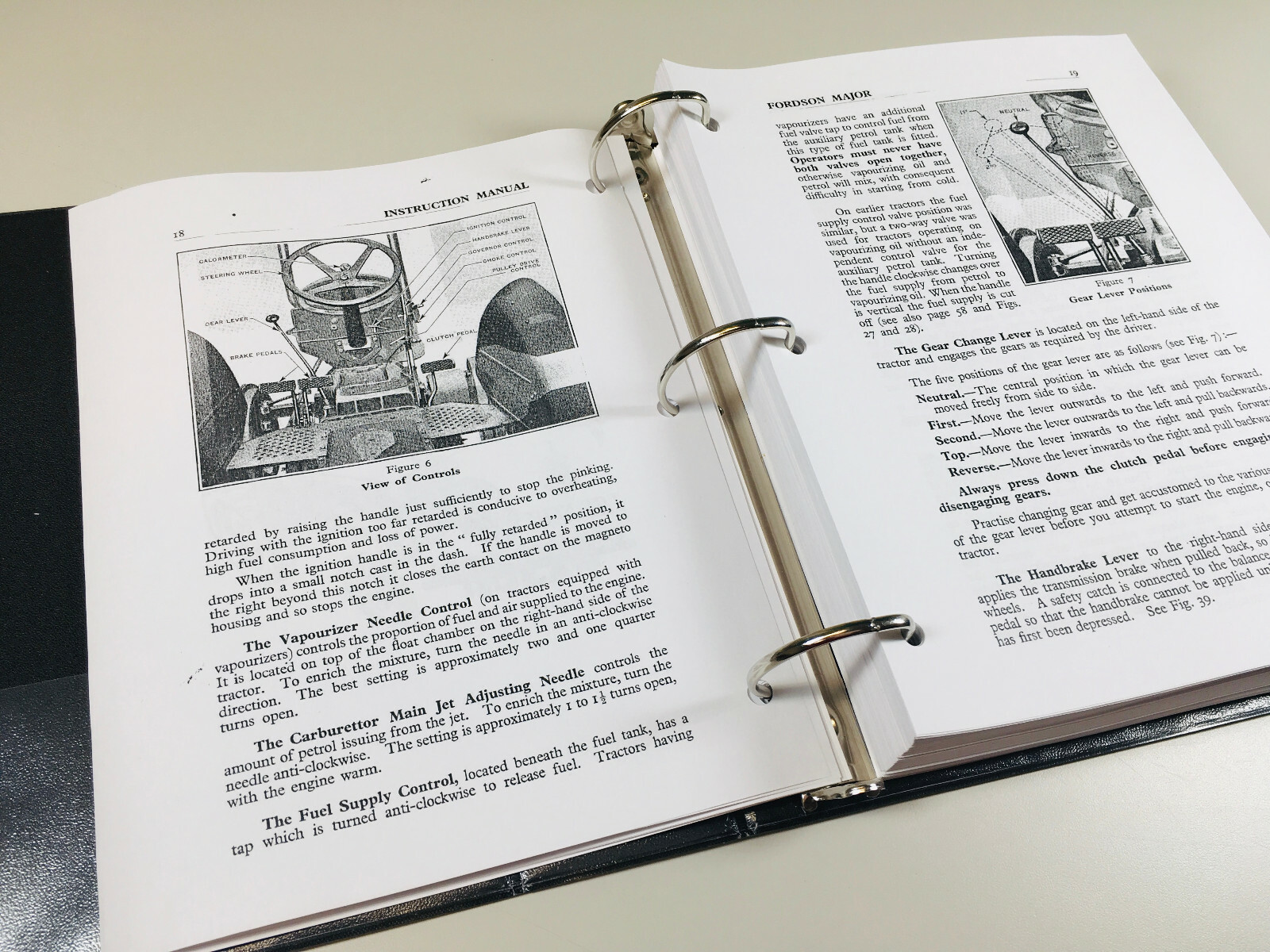 Ford Fordson Major Power Major Tractor Factory Service Repair Manual Shop Book - Image 7