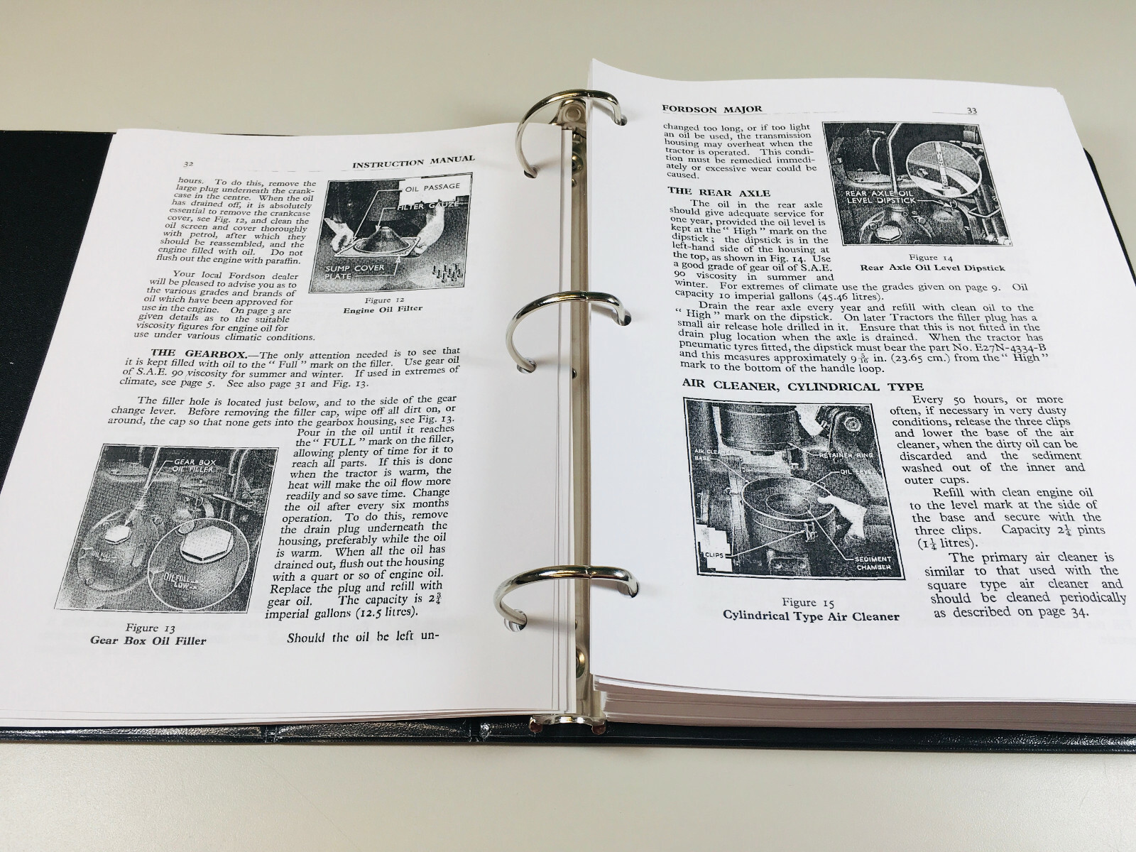 Ford Fordson Major Power Major Tractor Factory Service Repair Manual Shop Book - Image 8