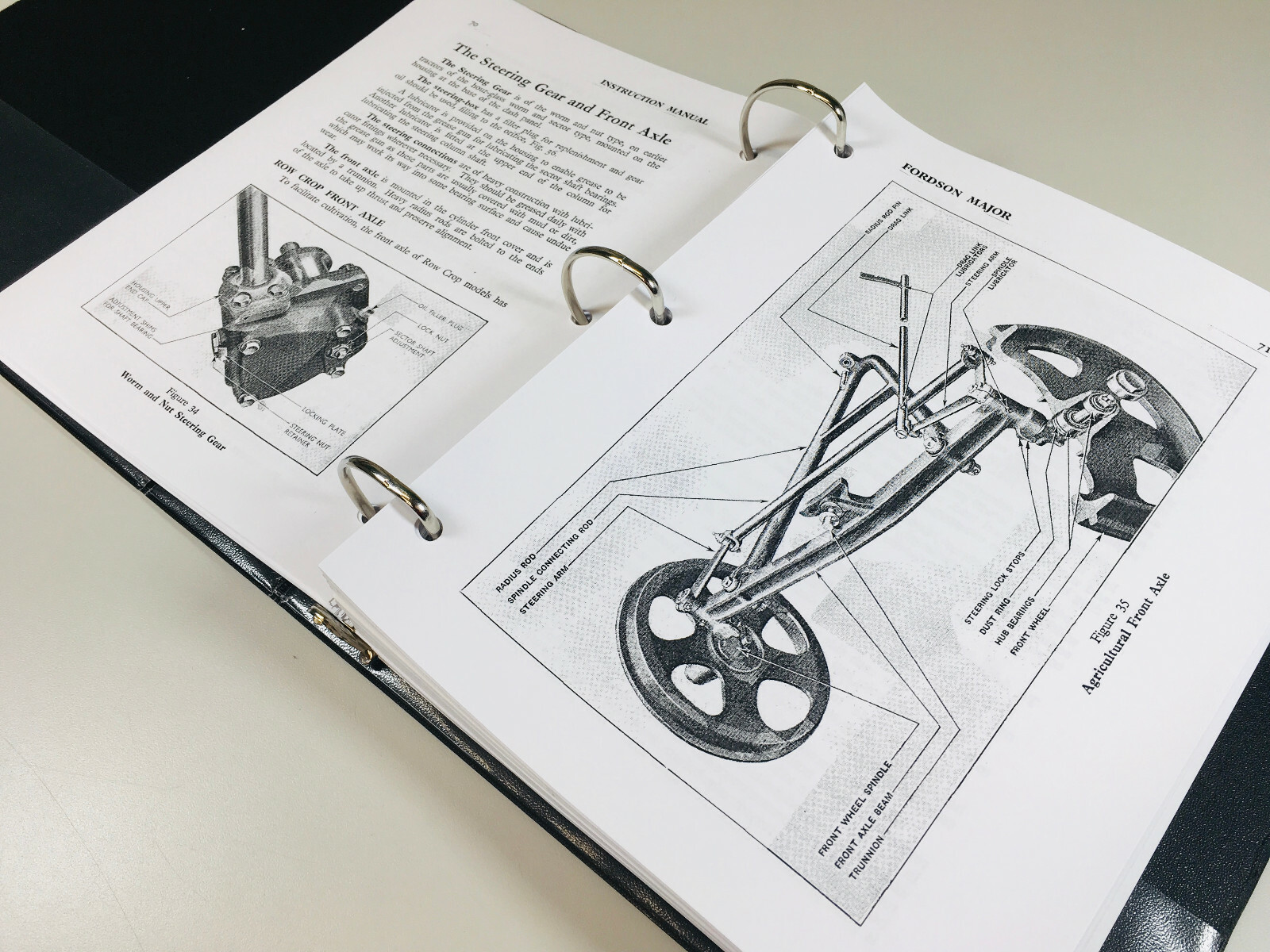Ford Fordson Major Power Major Tractor Factory Service Repair Manual Shop Book - Image 9