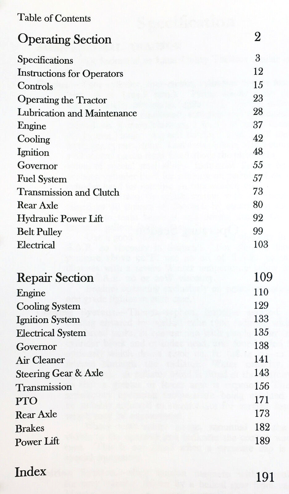 Ford Fordson Major Super Tractor Service Repair Manual Owners Parts Catalog Set - Image 2