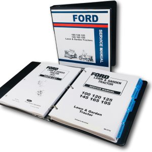 Ford Lgt 100 120 125 145 165 195 Lawn Garden Tractor Service Repair Parts Manual