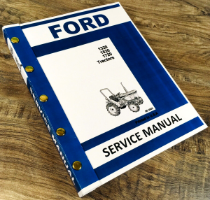 Ford New Holland 1320 1520 1720 Tractor Service Manual Technical Repair Shop
