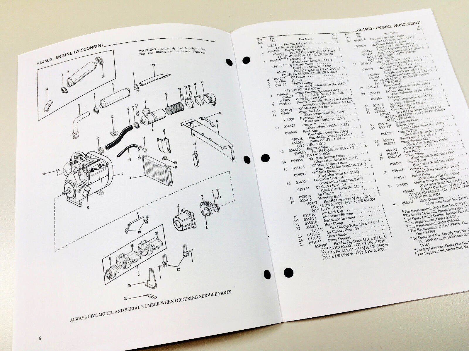 Gehl 4400 Skid Loader Skid Steer Owner Operators Service Parts Manual Set - Image 5