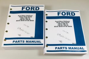 Ford Tw-5 Tw-15 Tw-25 Tw35 Tractor Parts Assembly Manual Catalog Exploded Views