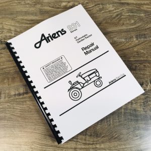Ariens 931015 931016 931017 931018 Garden Tractor Service Repair Shop Manual