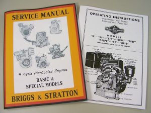 Briggs Stratton 8Fbpc 8R-6 Service Repair Owner Operator Operating Part Manual