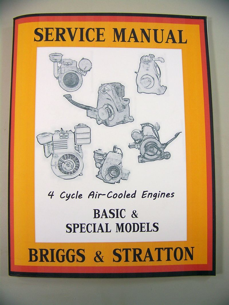 Briggs Stratton 8Fbpc 8R-6 Service Repair Owner Operator Operating Part Manual - Image 5