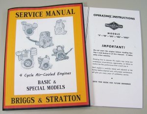 Briggs Stratton 9 9B 9Fb 9R6 Service Repair Owner Operator Operating Part Manual