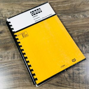 Case 1150C Crawler Tractor Dozer Bulldozer Track Loader Operators Owners Manual