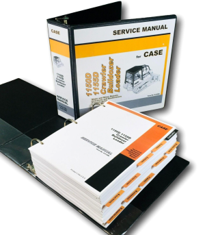 Case 1150D 1155D Crawler Bull Dozer Loader Service Manual Repair Shop Book