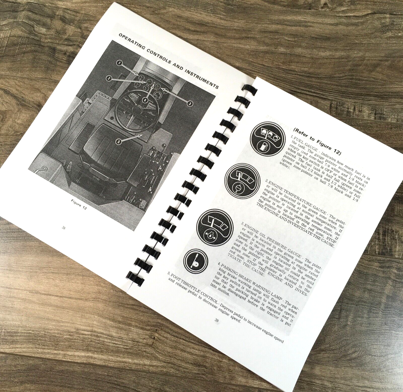 Case 1175 Tractor Operators Owners Manual Maintenance Book Lubrication More - Image 7