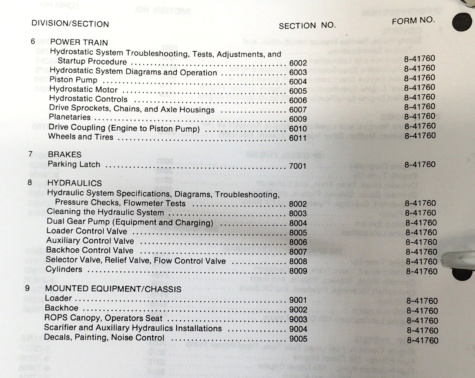Case 1845B Skidsteer Service Manual Parts Catalog Operators Owners Repair Set - Image 4
