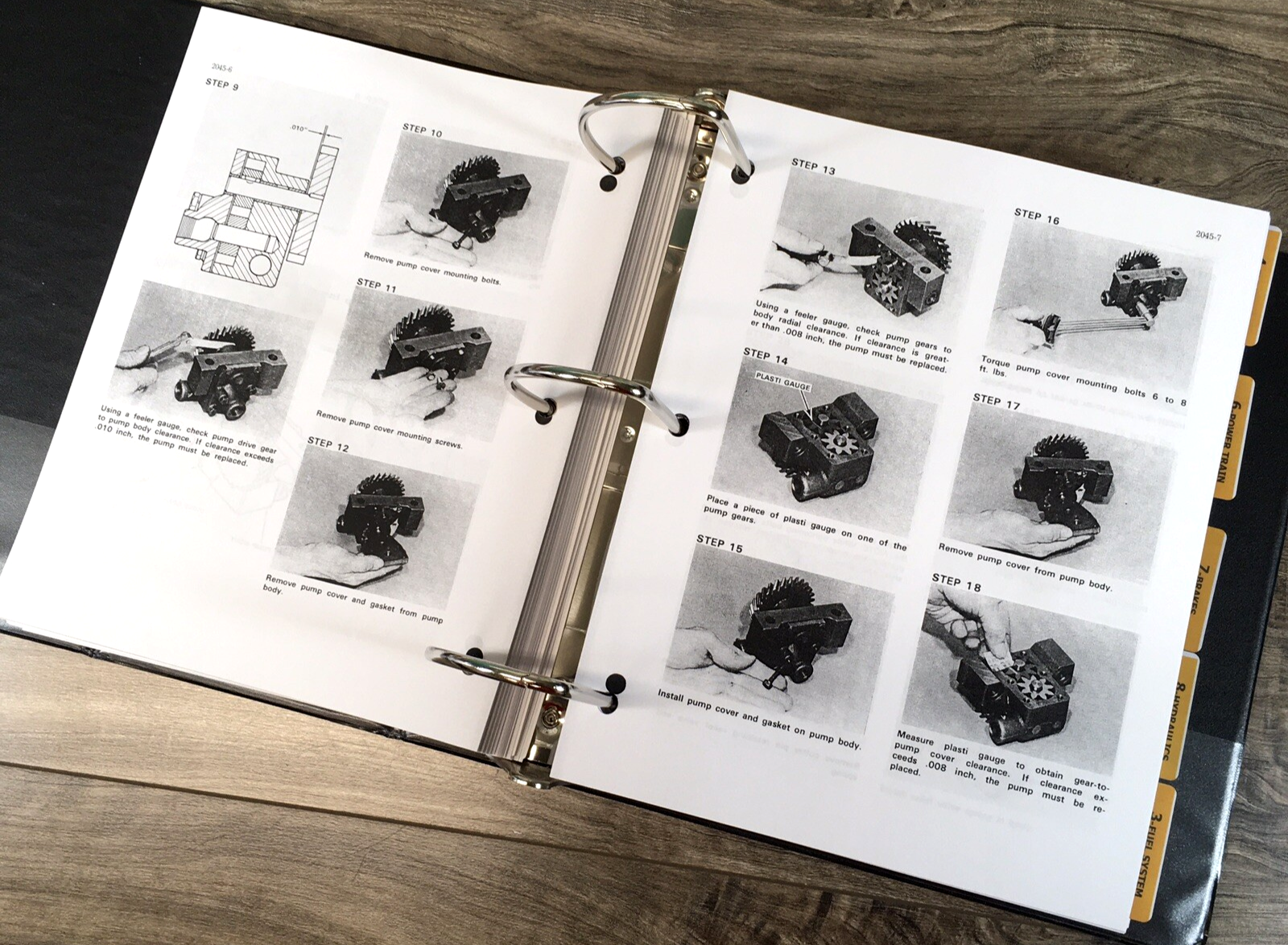 Case 1845B Skidsteer Service Manual Parts Catalog Operators Owners Repair Set - Image 7