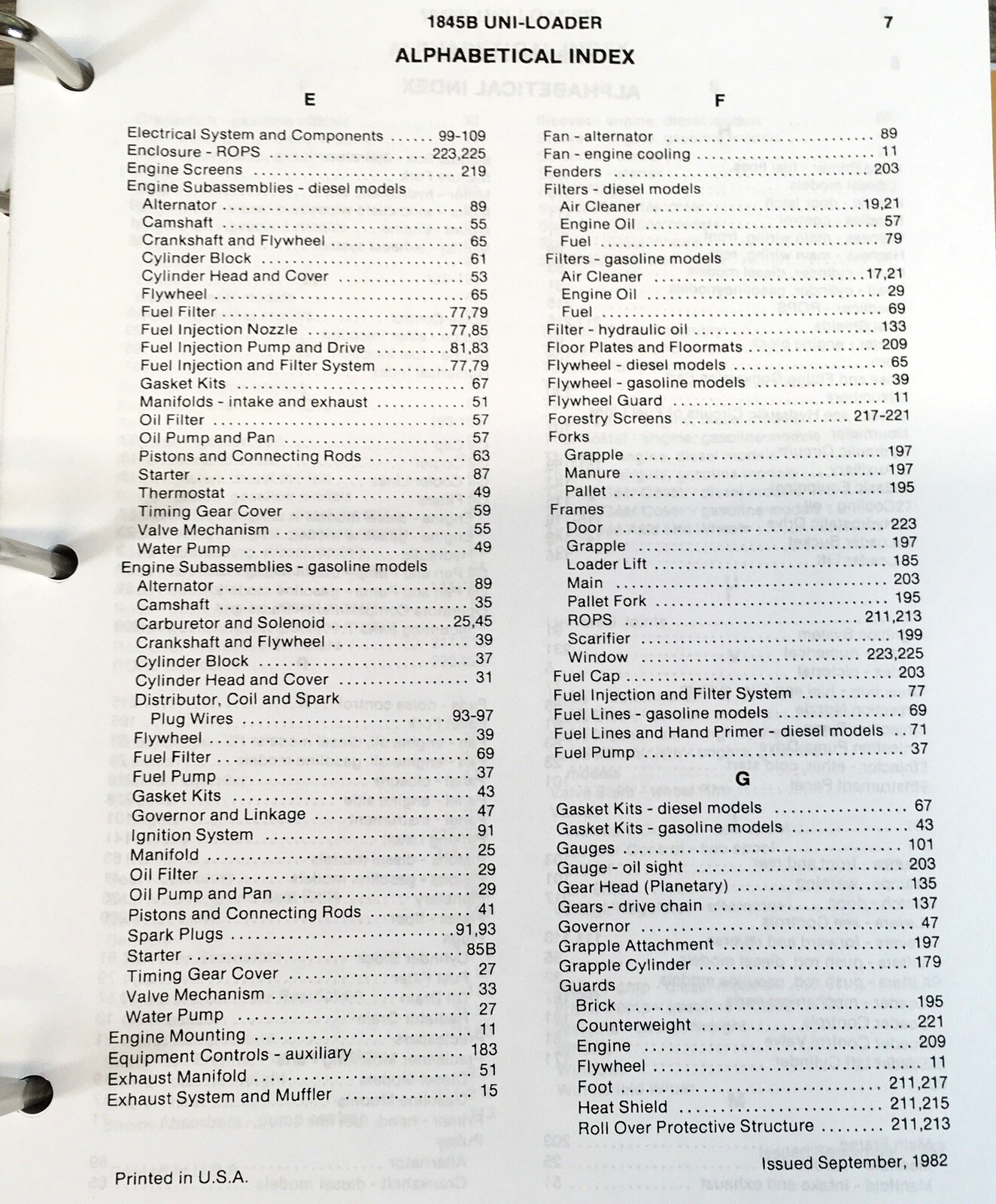 Case 1845B Skidsteer Service Manual Parts Catalog Operators Owners Repair Set - Image 14