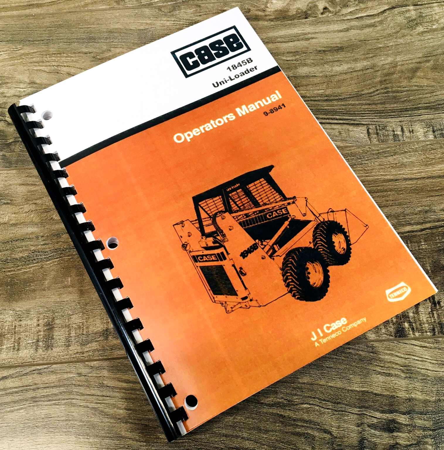 Case 1845B Skidsteer Service Manual Parts Catalog Operators Owners Repair Set - Image 20