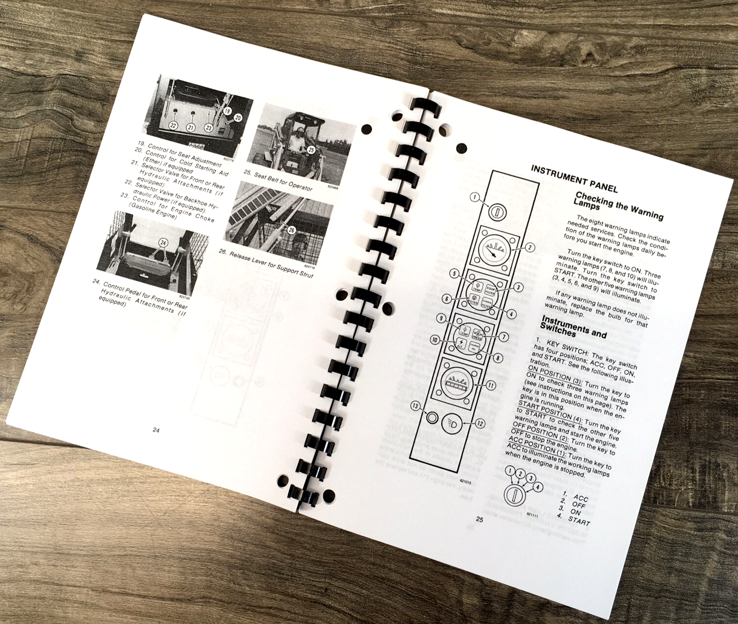 Case 1845B Skidsteer Service Manual Parts Catalog Operators Owners Repair Set - Image 22
