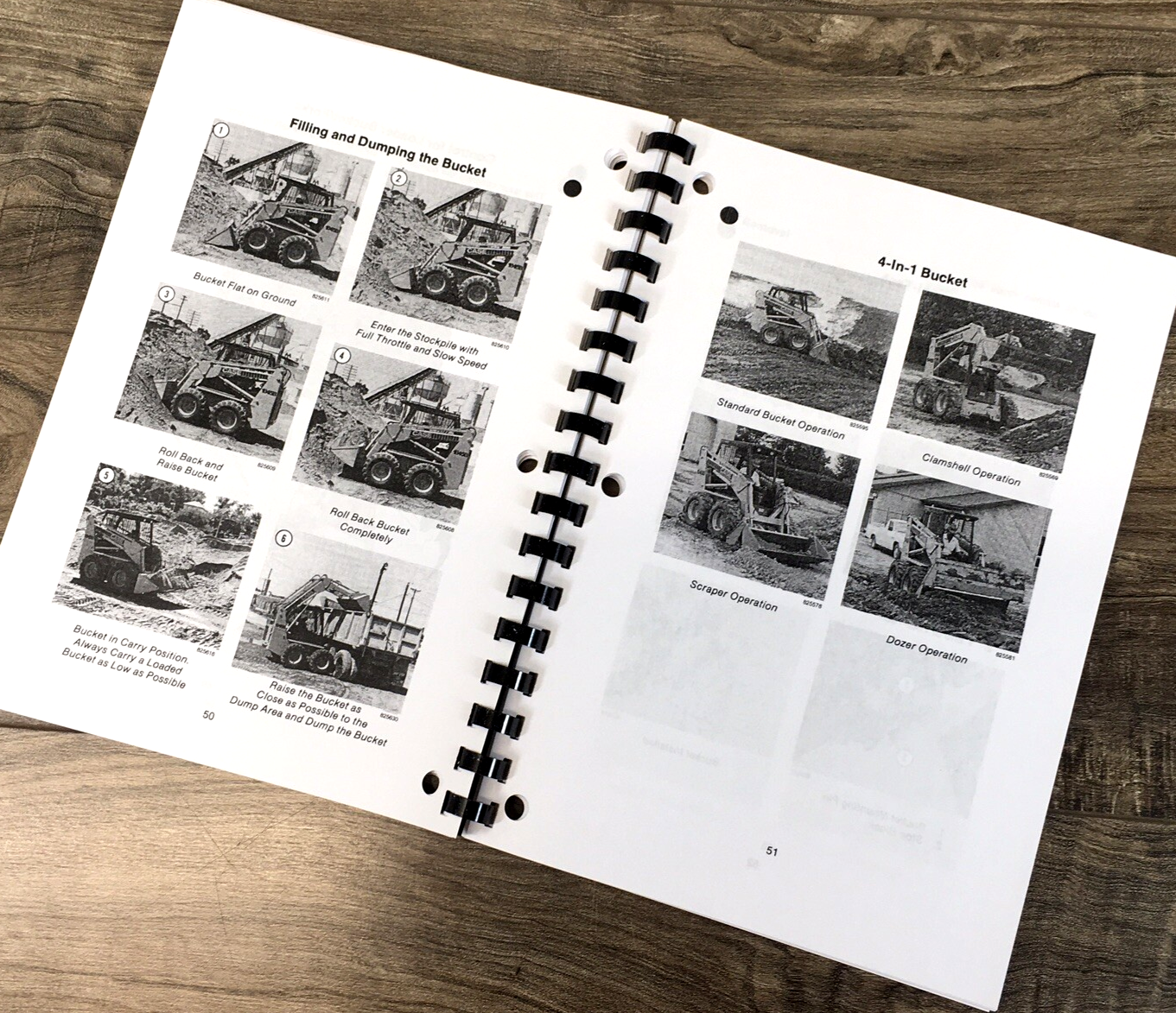 Case 1845B Skidsteer Service Manual Parts Catalog Operators Owners Repair Set - Image 24