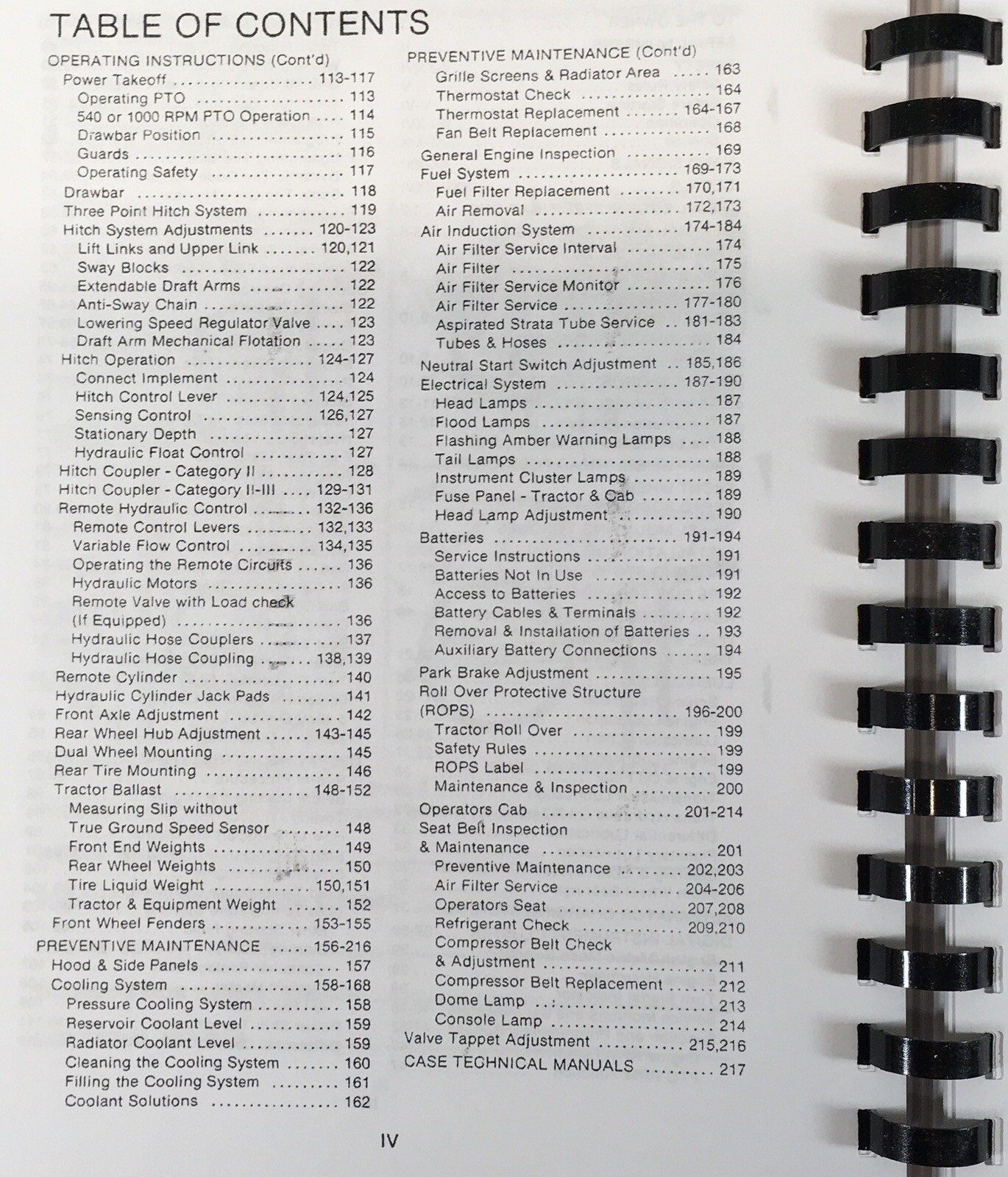 Case 1896 Tractor Parts Catalog Operators Manual Set Catalog Owners Book - Image 3