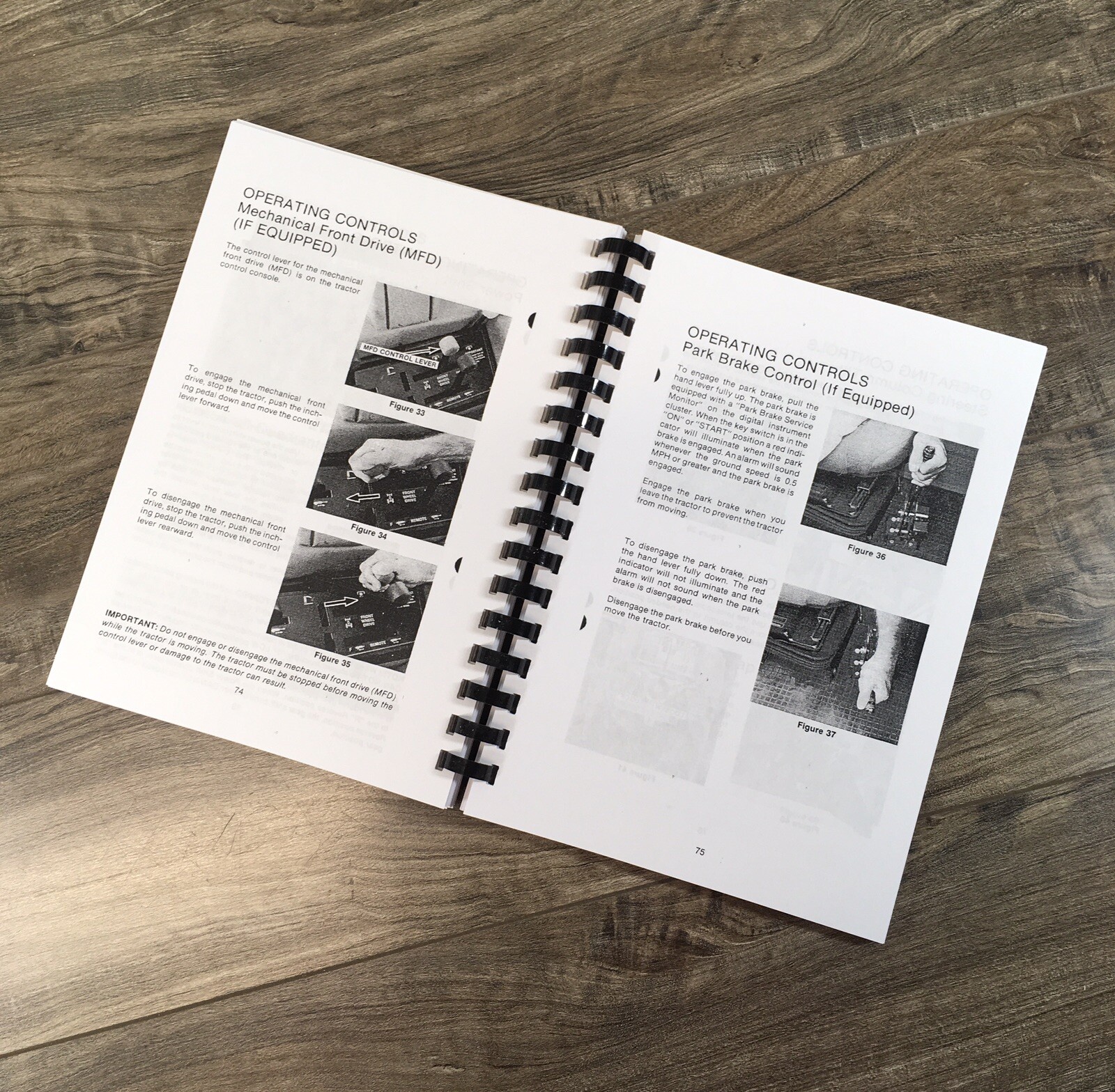 Case 1896 Tractor Parts Catalog Operators Manual Set Catalog Owners Book - Image 9