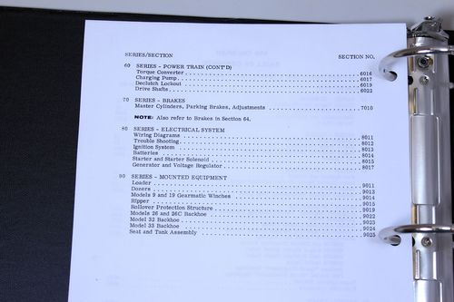 Case 33 Backhoe 450 Crawler Loader Dozer 188 Diesel Engine Service Parts Manual Before-3038436 - Image 3