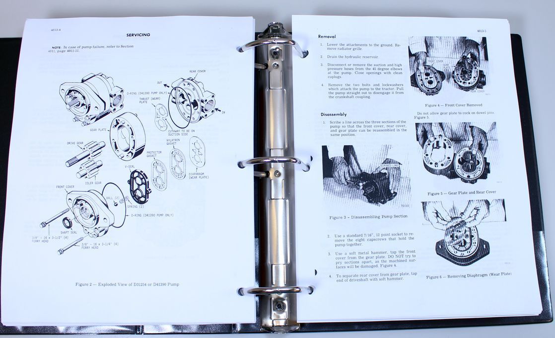 Case 33 Backhoe 450 Crawler Loader Dozer 188 Diesel Engine Service Parts Manual Before-3038436 - Image 6