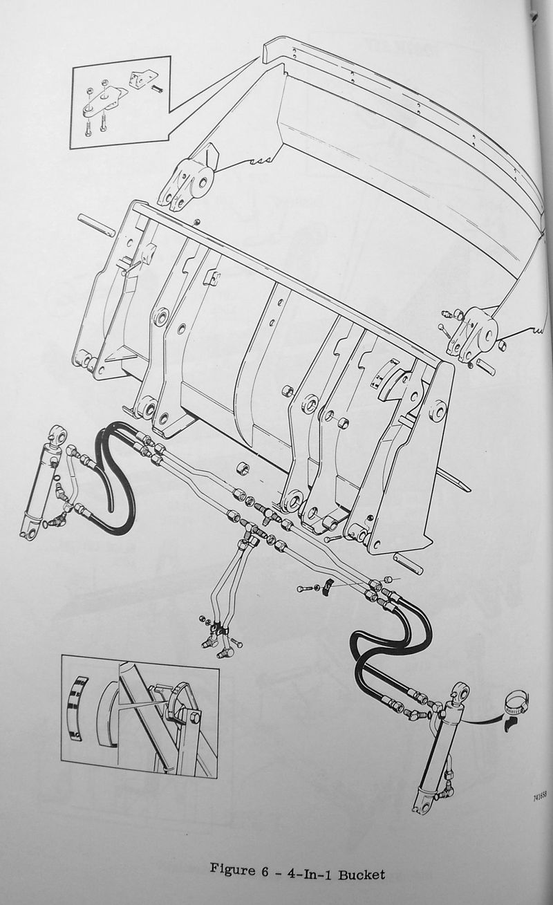 Case 350 Crawler Tractor Dozer Service Repair Manual Parts Catalog Shop Books - Image 6
