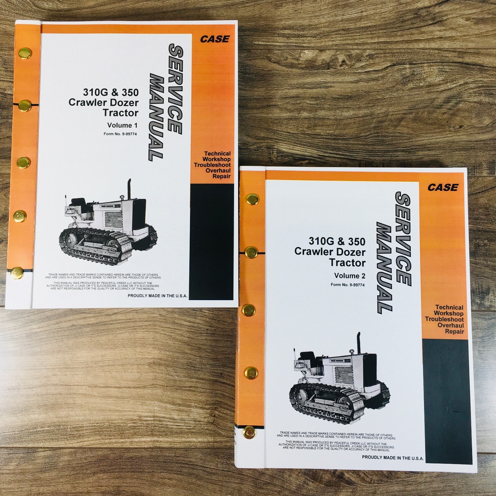 Case 310G 350 Crawler Dozer Loader Service Repair Manual Technical Shop Book