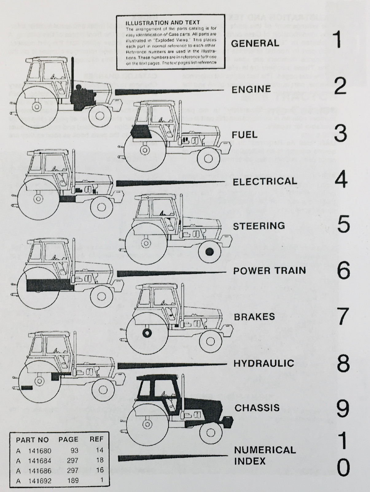 Case 2096 Tractor Service Repair Manual Parts Catalog Technical Shop Book Set - Image 11