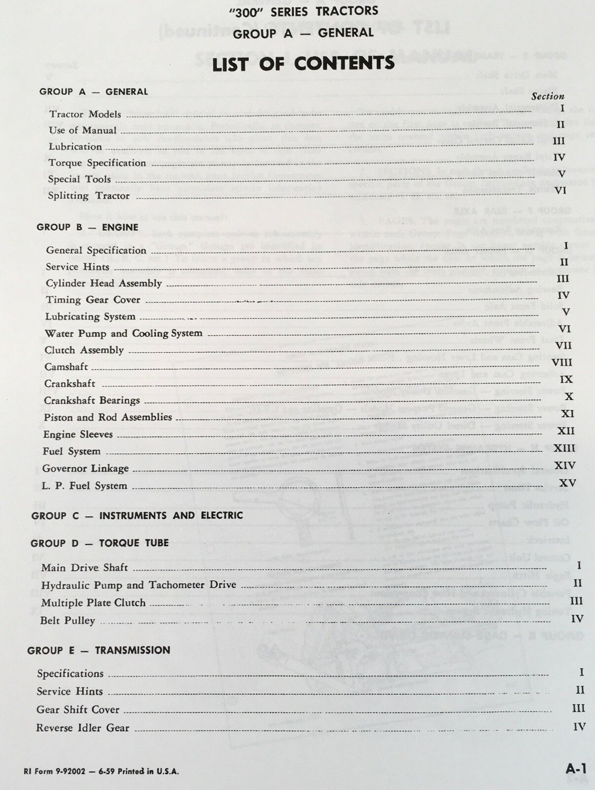 Case 300B 400B Series Tractors Parts Catalog Operators Manual Book Set Owner - Image 2