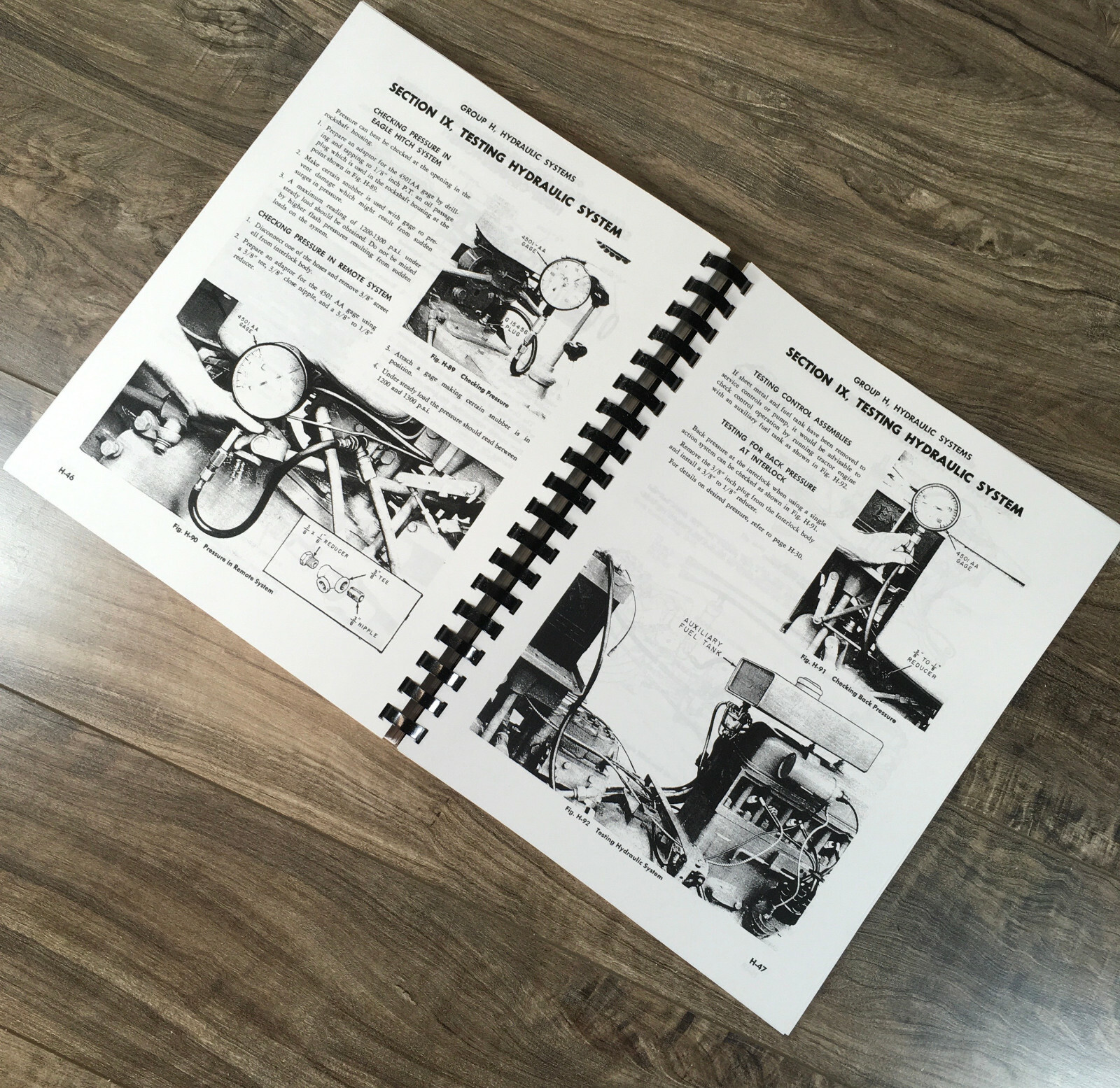 Case 300B 400B Series Tractors Parts Catalog Operators Manual Book Set Owner - Image 9