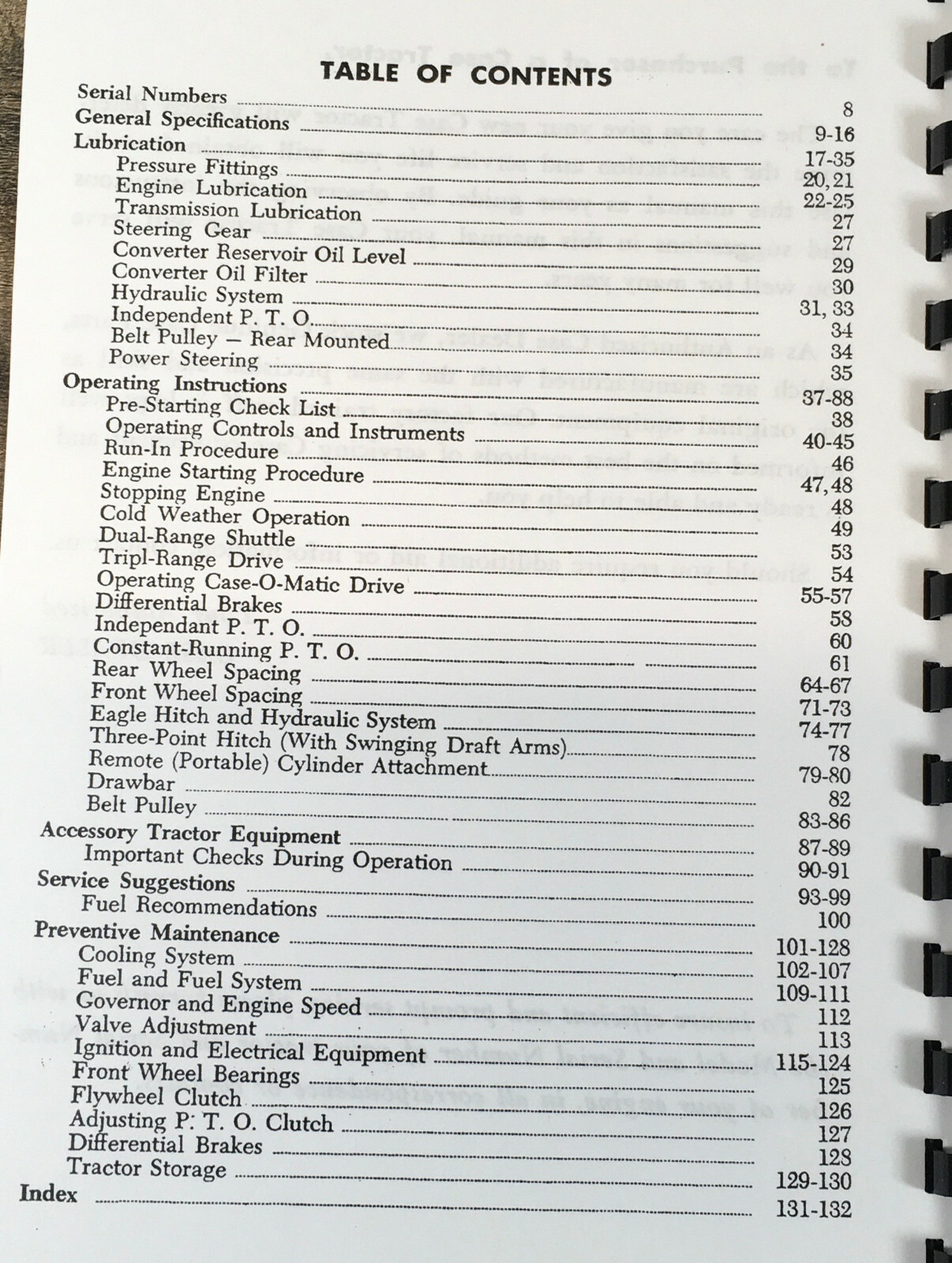 Case 300B 400B Series Tractors Parts Catalog Operators Manual Book Set Owner - Image 4