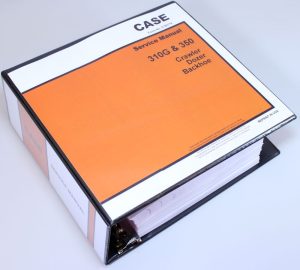 Case 310G 350 Crawler Dozer Loader Service Repair Manual Technical Shop Book