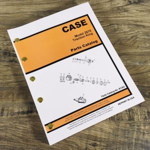 Case 2670 Traction King Tractor Parts Manual Assembly Catalog Exploded Views