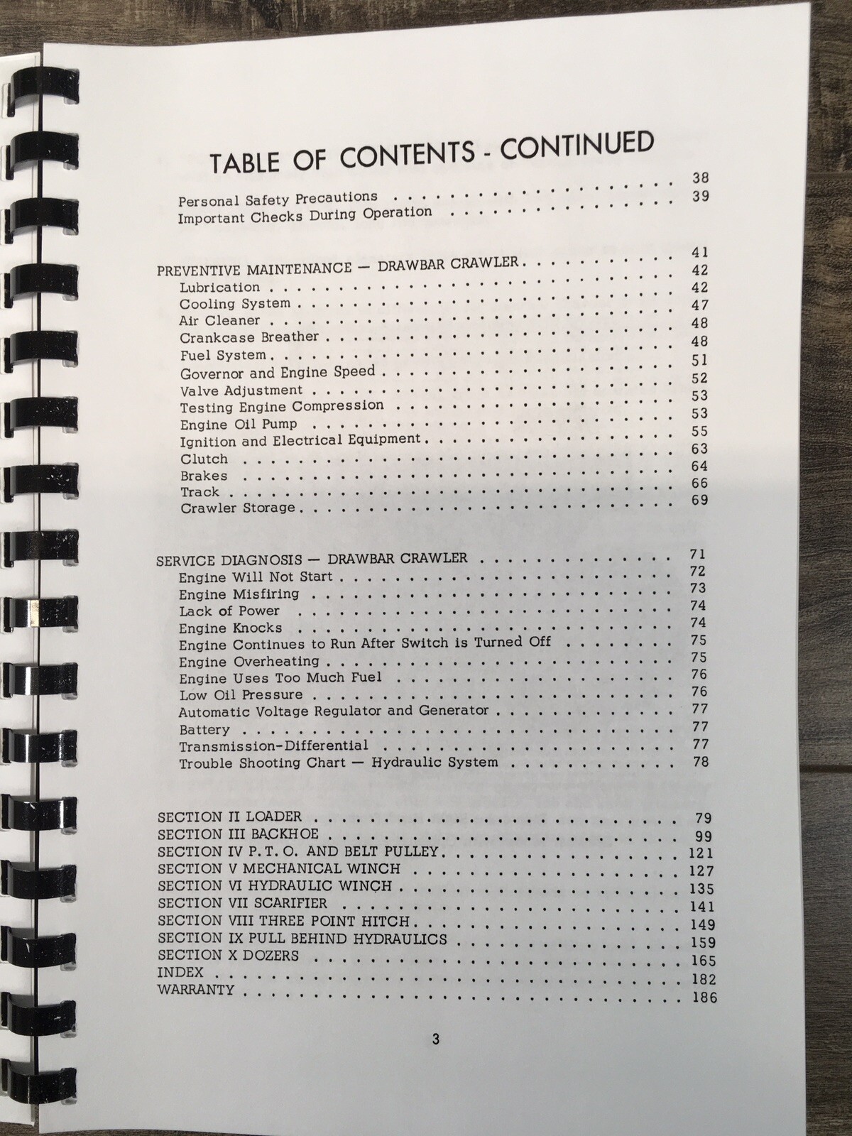 Case 310D Crawler Dozer Loader Operators Manual Owner Book Maintenance Bulldozer - Image 3